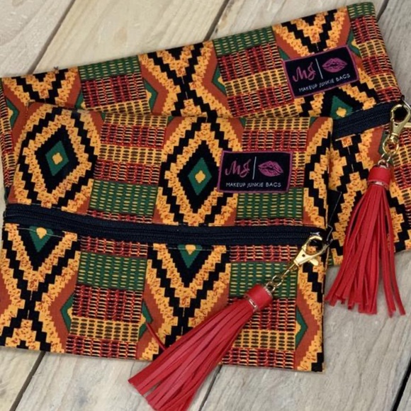 Makeup Junkie Bag Small “Jamaican Me Crazy” Print - Picture 9 of 9